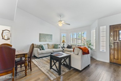 Quiet comfort meets active living in this inviting 2-bedroom on Sun Village Golf Course in Arizona - for sale on GolfHomes.com, golf home, golf lot