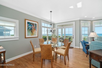 Oceanfront retreat in Roosevelt Beach offered fully furnished on The Country Club of the Crystal Coast in North Carolina - for sale on GolfHomes.com, golf home, golf lot