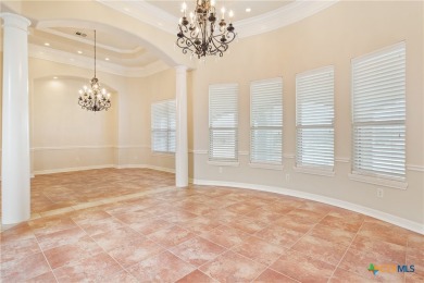 Architectural details go beyond the standard, from the interior on Mill Creek Golf Club in Texas - for sale on GolfHomes.com, golf home, golf lot
