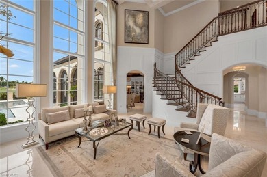 From the moment you enter, this home's expansive windows on Grey Oaks Golf and Country Club in Florida - for sale on GolfHomes.com, golf home, golf lot
