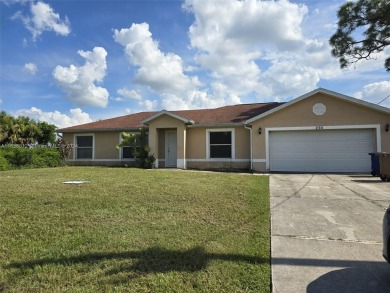 NO HOA , everyone qualifies This house backs up to a canal and on Mirror Lakes Golf Club in Florida - for sale on GolfHomes.com, golf home, golf lot