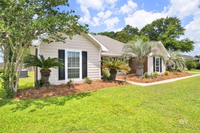 Golf course living and beach life converge at this immaculately on Glenlakes Golf Club in Alabama - for sale on GolfHomes.com, golf home, golf lot