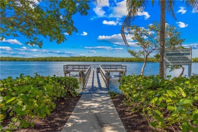 PANORAMIC DOUBLE WATER VIEWS: GULF OF MEXICO AND ESTERO BAY with on Fort Myers Beach and Golf Club in Florida - for sale on GolfHomes.com, golf home, golf lot