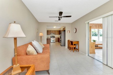 Stunning 2/2 home with a 2-car garage in a vibrant 55+ community on Highland Lakes Executive Golf Course in Florida - for sale on GolfHomes.com, golf home, golf lot