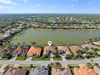 Where luxury living meets breathtaking lake views, this on Estero Country Club in Florida - for sale on GolfHomes.com, golf home, golf lot