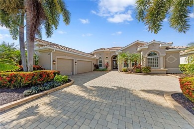 Where luxury living meets breathtaking lake views, this on Estero Country Club in Florida - for sale on GolfHomes.com, golf home, golf lot