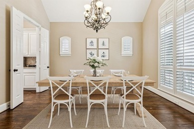 Step into luxury with this pristine custom Highland home on The Golf Club At Twin Creeks in Texas - for sale on GolfHomes.com, golf home, golf lot