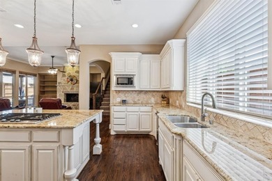 Step into luxury with this pristine custom Highland home on The Golf Club At Twin Creeks in Texas - for sale on GolfHomes.com, golf home, golf lot