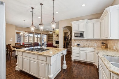 Step into luxury with this pristine custom Highland home on The Golf Club At Twin Creeks in Texas - for sale on GolfHomes.com, golf home, golf lot