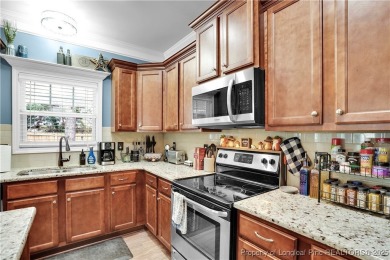 Welcome to this stunning 5 bed, 3.5 bath home built in 2016 on Woodlake Country Club in North Carolina - for sale on GolfHomes.com, golf home, golf lot
