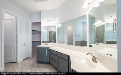 Open Concept ! The Santa Barbara's open concept layout has it on Heath Golf and Yacht Club in Texas - for sale on GolfHomes.com, golf home, golf lot