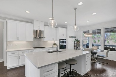 Set within a peaceful cul-de-sac in the prestigious gated on Anderson Creek Golf Club in North Carolina - for sale on GolfHomes.com, golf home, golf lot