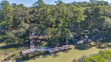Ready to create your serene and luxury home on this scenic on Callawassie Island Club in South Carolina - for sale on GolfHomes.com, golf home, golf lot