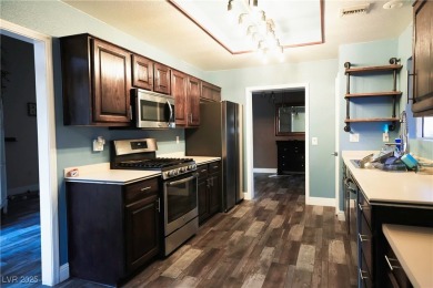 Right across the street from the golf course with a little peek on Highland Falls Golf Club in Nevada - for sale on GolfHomes.com, golf home, golf lot