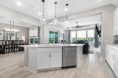 This stunning custom-built home, completed in 2025, showcases on Wildhorse Golf Club of Robson Ranch in Texas - for sale on GolfHomes.com, golf home, golf lot