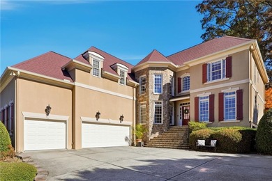 Experience luxury living at its finest with this stunning on Collins Hill Golf Club in Georgia - for sale on GolfHomes.com, golf home, golf lot