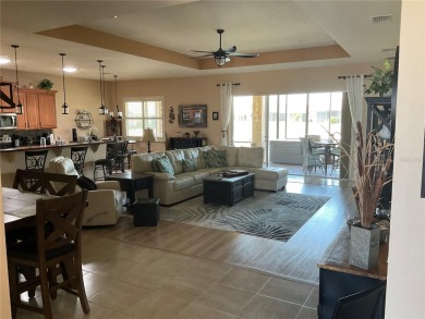 The home was built in late 2019. It is North facing on a on Lake Ashton Golf Club in Florida - for sale on GolfHomes.com, golf home, golf lot
