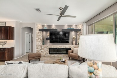 Gorgeous home offering style, comfort, and stunning golf course on Copper Canyon Golf Club in Arizona - for sale on GolfHomes.com, golf home, golf lot