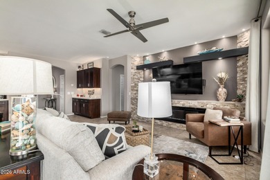 Gorgeous home offering style, comfort, and stunning golf course on Copper Canyon Golf Club in Arizona - for sale on GolfHomes.com, golf home, golf lot