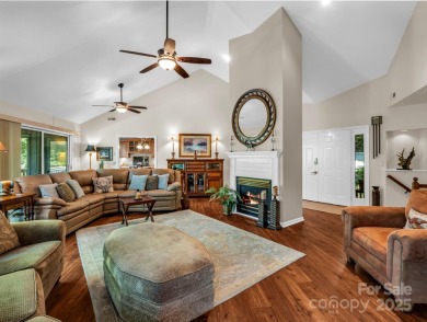 Immaculate golf course home overlooking the 16th fairway of on Rumbling Bald Resort on Lake Lure in North Carolina - for sale on GolfHomes.com, golf home, golf lot