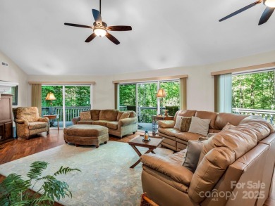 Immaculate golf course home overlooking the 16th fairway of on Rumbling Bald Resort on Lake Lure in North Carolina - for sale on GolfHomes.com, golf home, golf lot