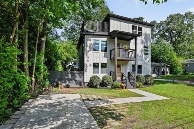 Modern style in established neighborhood adjacent to the famed on East Lake Golf Club in Georgia - for sale on GolfHomes.com, golf home, golf lot