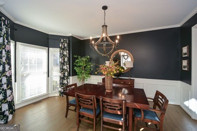 Imagine pulling into the driveway of a stunning traditional on Canongate At Eagle Watch Golf Club in Georgia - for sale on GolfHomes.com, golf home, golf lot