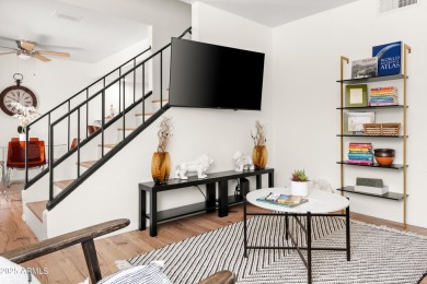 Newly renovated 2 bedroom property is perfectly nestled at the on Raven Golf Club At South Mountain in Arizona - for sale on GolfHomes.com, golf home, golf lot