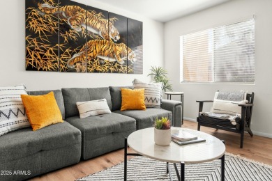 Newly renovated 2 bedroom property is perfectly nestled at the on Raven Golf Club At South Mountain in Arizona - for sale on GolfHomes.com, golf home, golf lot
