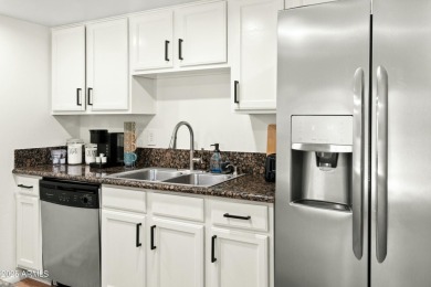 Newly renovated 2 bedroom property is perfectly nestled at the on Raven Golf Club At South Mountain in Arizona - for sale on GolfHomes.com, golf home, golf lot