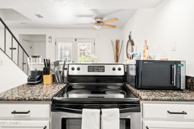 Newly renovated 2 bedroom property is perfectly nestled at the on Raven Golf Club At South Mountain in Arizona - for sale on GolfHomes.com, golf home, golf lot