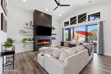 Completed in December 2024 by Wind Dancer Builders, this light on Talking Rock Golf Club in Arizona - for sale on GolfHomes.com, golf home, golf lot