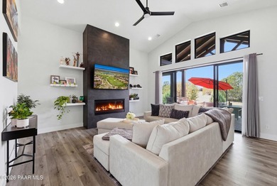 Completed in December 2024 by Wind Dancer Builders, this light on Talking Rock Golf Club in Arizona - for sale on GolfHomes.com, golf home, golf lot