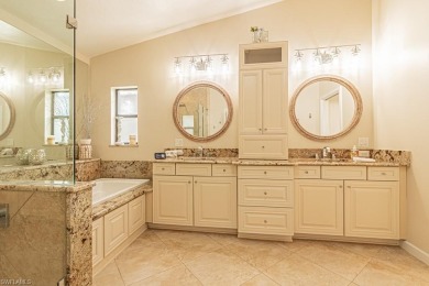 FANTASTIC WESTERN EXPOSURE LAKE AND GOLF COURSE VIEWS FROM THIS on Spanish Wells Golf and Country Club in Florida - for sale on GolfHomes.com, golf home, golf lot