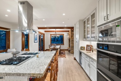 Tucked away for off-street privacy and backing right up to the on Aspen Golf Club in Colorado - for sale on GolfHomes.com, golf home, golf lot