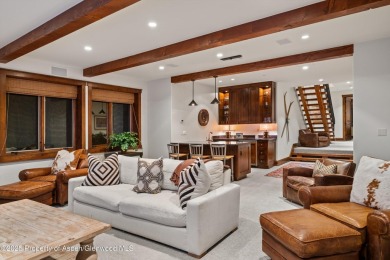 Tucked away for off-street privacy and backing right up to the on Aspen Golf Club in Colorado - for sale on GolfHomes.com, golf home, golf lot