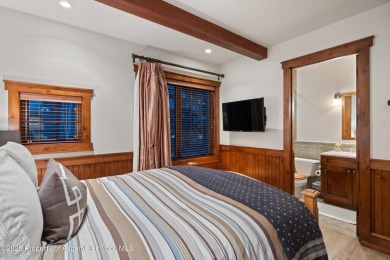 Tucked away for off-street privacy and backing right up to the on Aspen Golf Club in Colorado - for sale on GolfHomes.com, golf home, golf lot