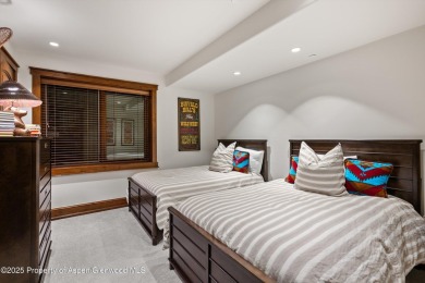 Tucked away for off-street privacy and backing right up to the on Aspen Golf Club in Colorado - for sale on GolfHomes.com, golf home, golf lot