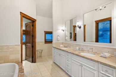 Tucked away for off-street privacy and backing right up to the on Aspen Golf Club in Colorado - for sale on GolfHomes.com, golf home, golf lot