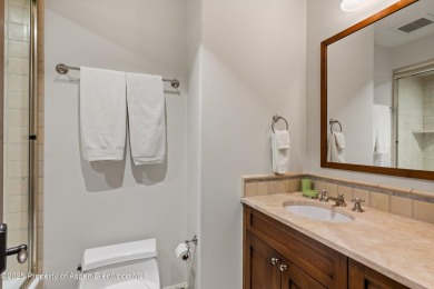 Tucked away for off-street privacy and backing right up to the on Aspen Golf Club in Colorado - for sale on GolfHomes.com, golf home, golf lot