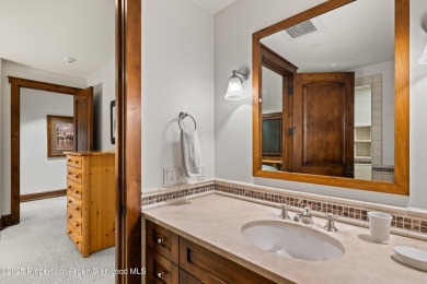 Tucked away for off-street privacy and backing right up to the on Aspen Golf Club in Colorado - for sale on GolfHomes.com, golf home, golf lot