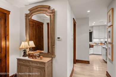 Tucked away for off-street privacy and backing right up to the on Aspen Golf Club in Colorado - for sale on GolfHomes.com, golf home, golf lot
