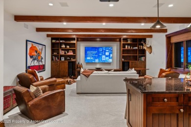 Tucked away for off-street privacy and backing right up to the on Aspen Golf Club in Colorado - for sale on GolfHomes.com, golf home, golf lot