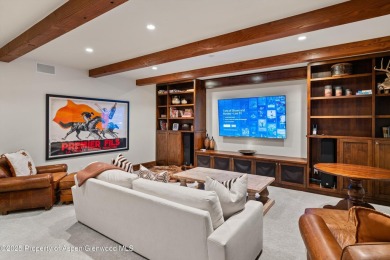Tucked away for off-street privacy and backing right up to the on Aspen Golf Club in Colorado - for sale on GolfHomes.com, golf home, golf lot