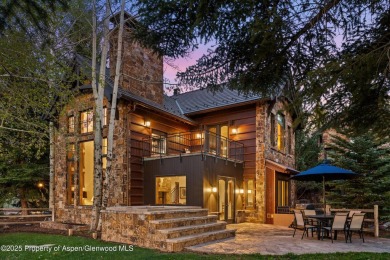Tucked away for off-street privacy and backing right up to the on Aspen Golf Club in Colorado - for sale on GolfHomes.com, golf home, golf lot