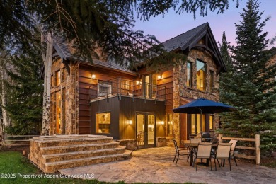 Tucked away for off-street privacy and backing right up to the on Aspen Golf Club in Colorado - for sale on GolfHomes.com, golf home, golf lot