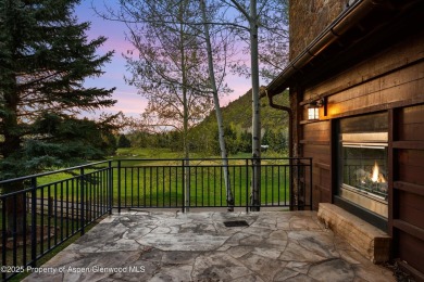 Tucked away for off-street privacy and backing right up to the on Aspen Golf Club in Colorado - for sale on GolfHomes.com, golf home, golf lot