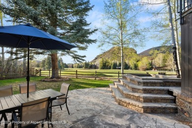 Tucked away for off-street privacy and backing right up to the on Aspen Golf Club in Colorado - for sale on GolfHomes.com, golf home, golf lot
