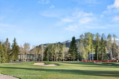 Tucked away for off-street privacy and backing right up to the on Aspen Golf Club in Colorado - for sale on GolfHomes.com, golf home, golf lot