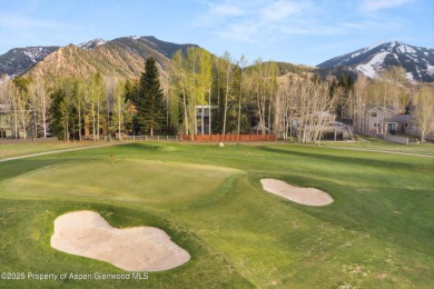 Tucked away for off-street privacy and backing right up to the on Aspen Golf Club in Colorado - for sale on GolfHomes.com, golf home, golf lot
